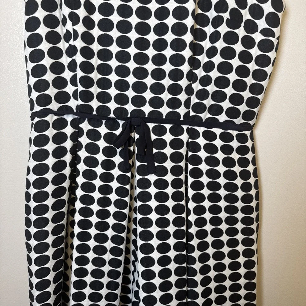 Taylor Women's Black/White Dress Size 6 Cocktail Wedding Guest Bow - Picture 3 of 11